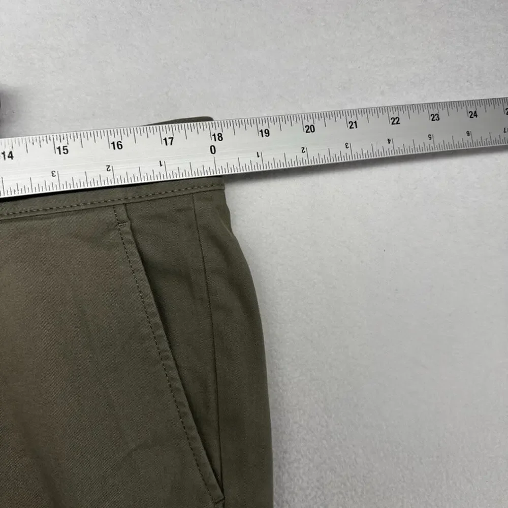 J Crew Pants men's 34x32 Green Chino Tru Temp Stretch Casual Business Office NEW